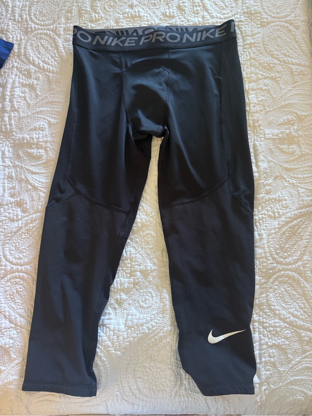 Nike Black Youth Performance Compression Leggings